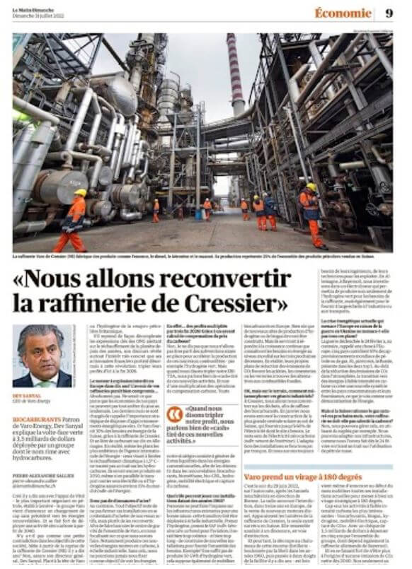 Article In La Tribune De Genève