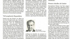 Interview At The Neuer Zürcher Zeitung